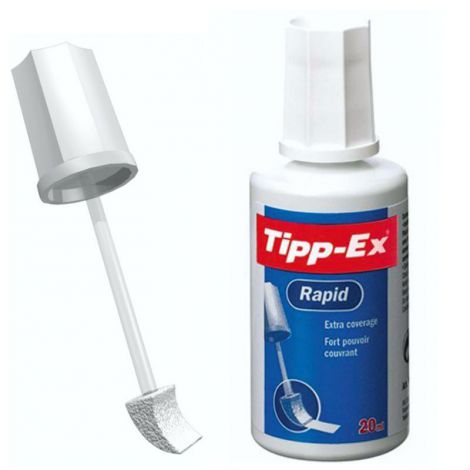 Korektor w płynie z gąbką Bic Tipp-Ex Rapid 20ml - 2